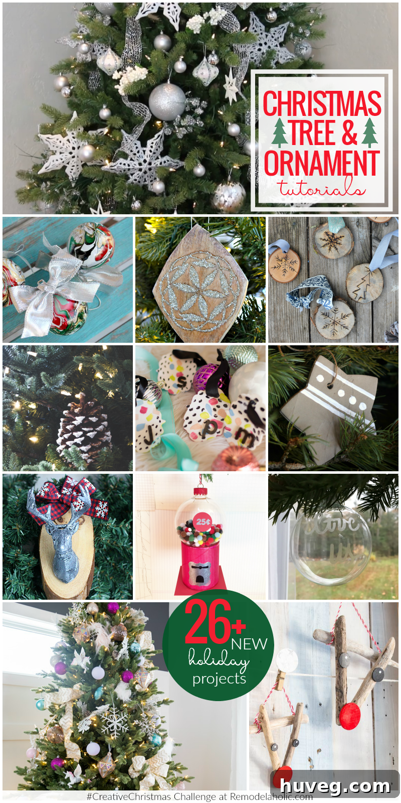 01 Creative Christmas trees and ornaments
