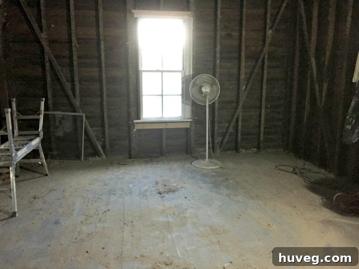 First front room of Saving Etta after extensive gutting