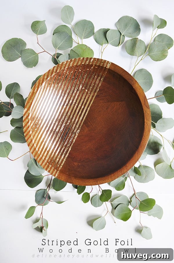 Striped-Gold-Foil-Bowl