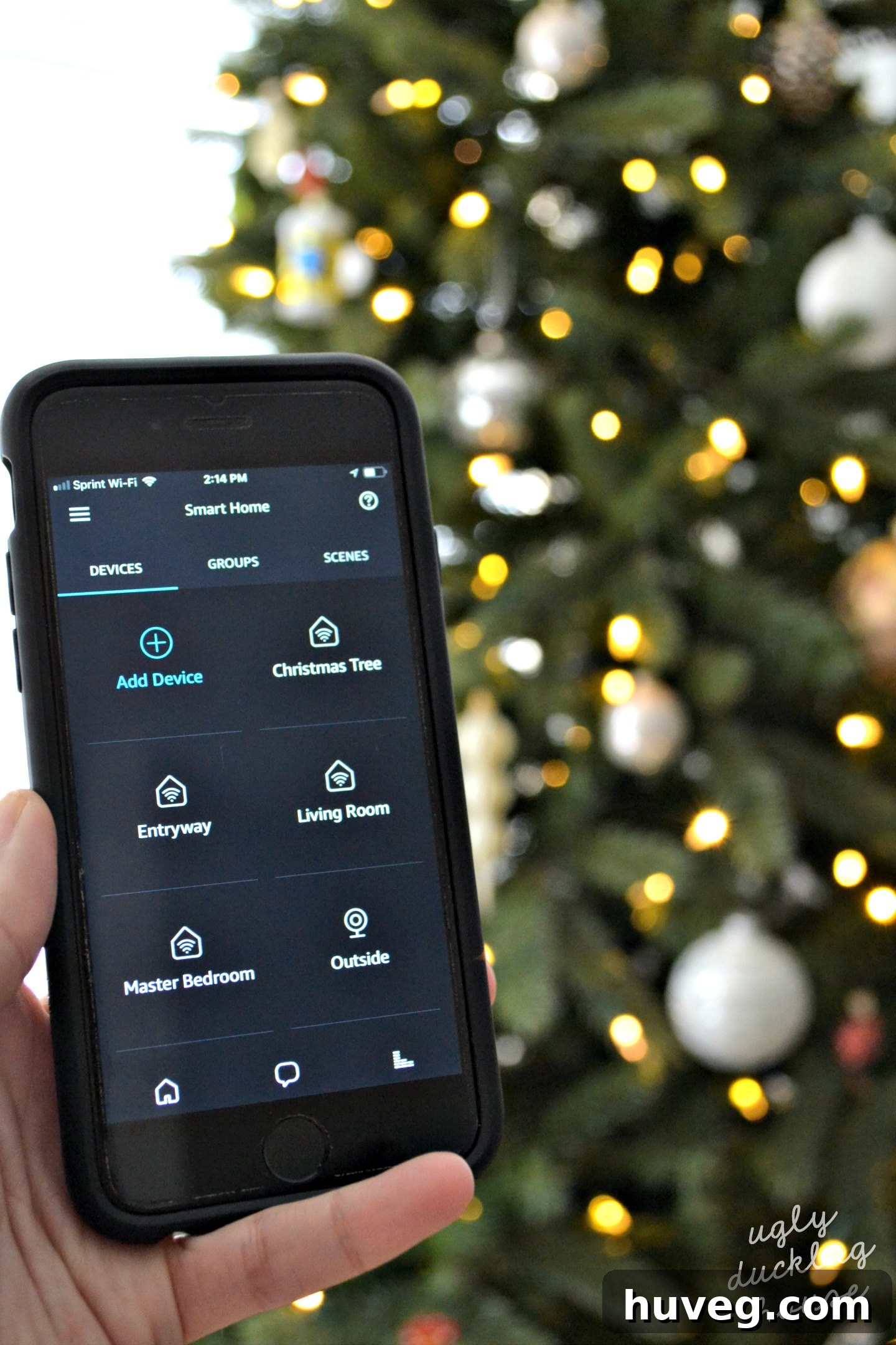 Christmas smart home with Alexa and Leviton Decora Smart