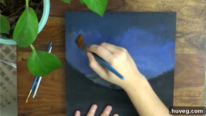 adding more color to sky