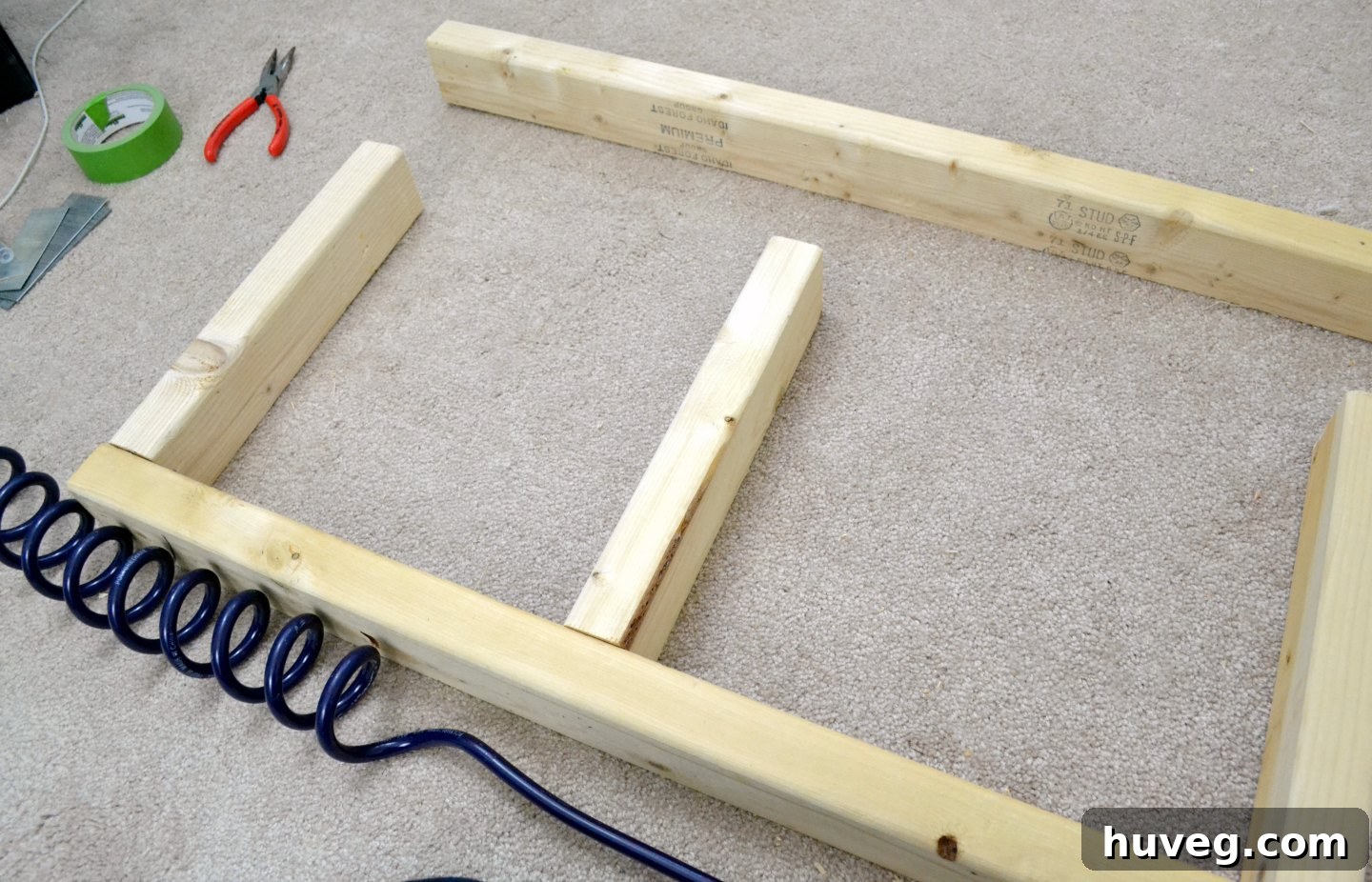 making platforms out of scrap 2x4