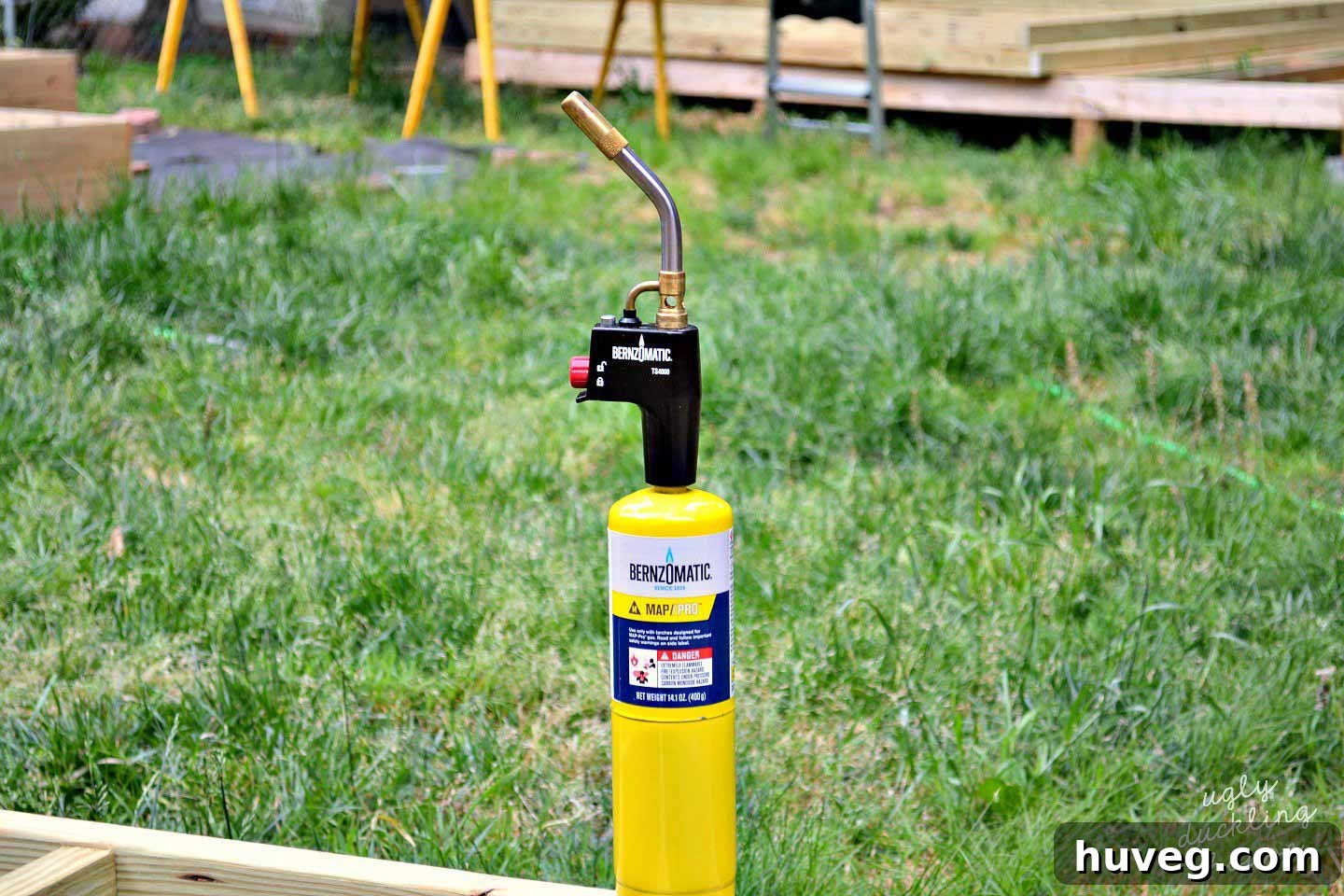 I love my Bernzomatic high heat torch, especially for woodworking and yard projects