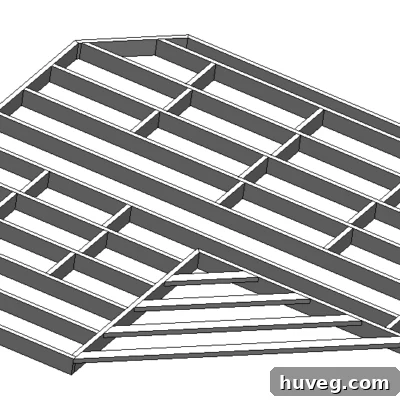 floating deck frame
