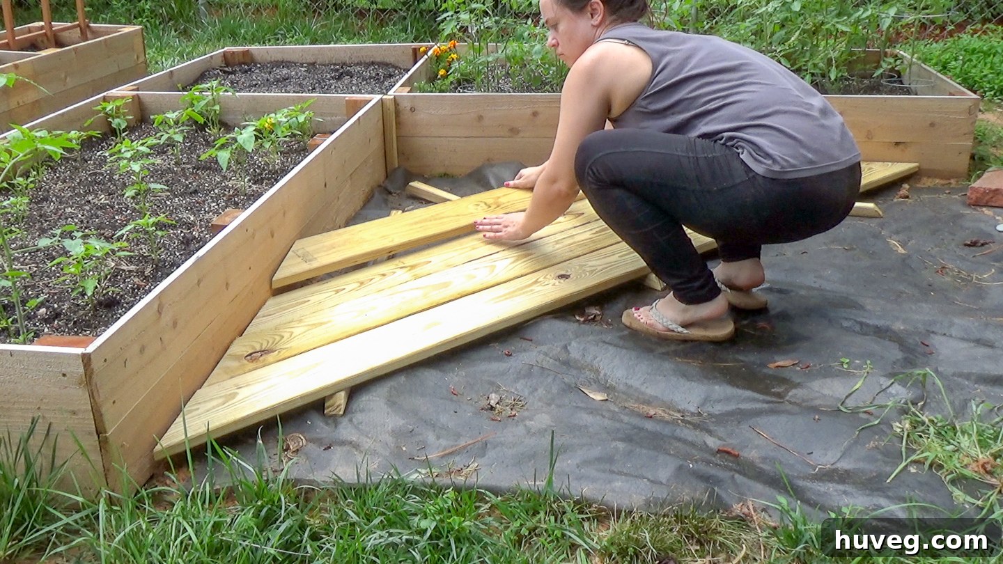 dry fit of mini deck