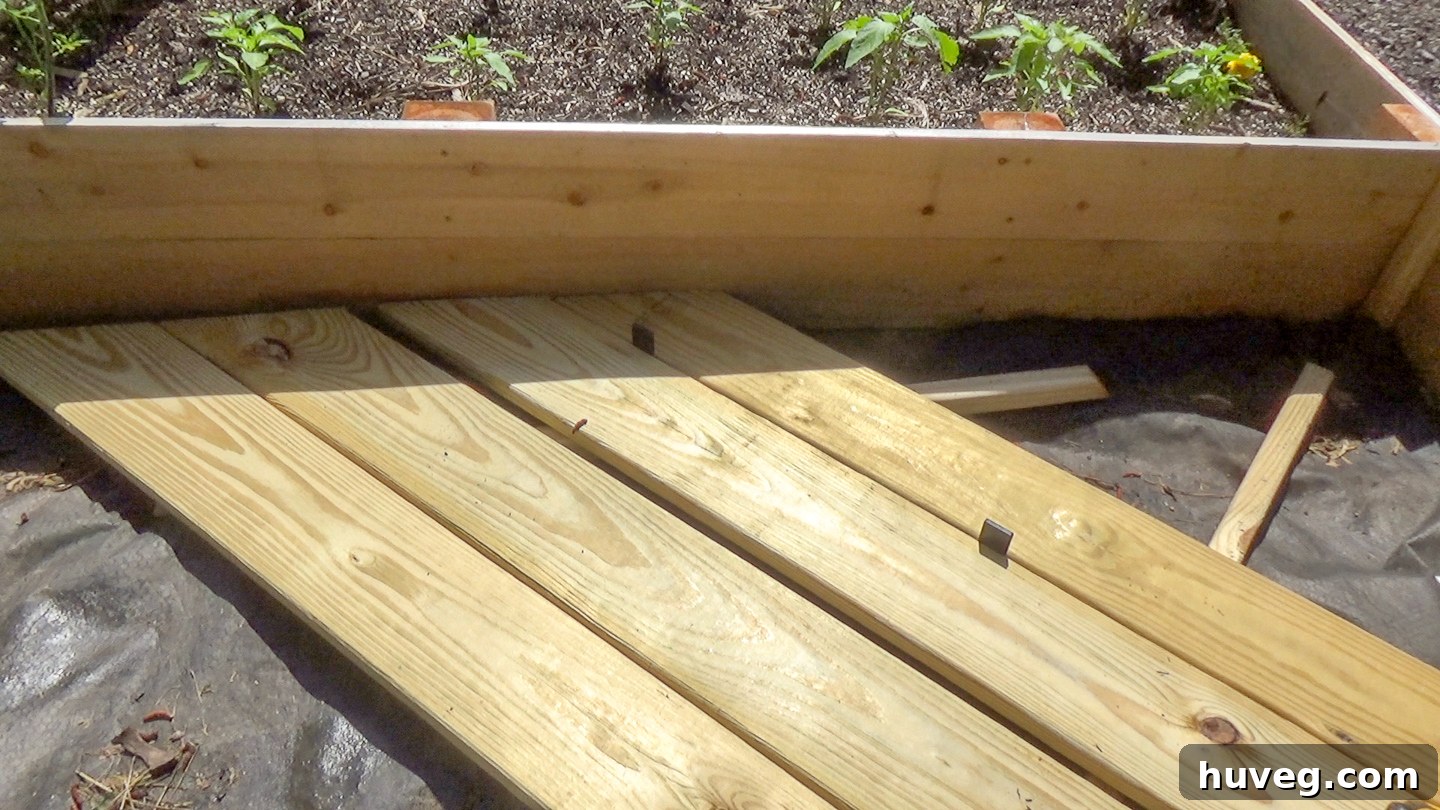 spacing of first 4 middle boards
