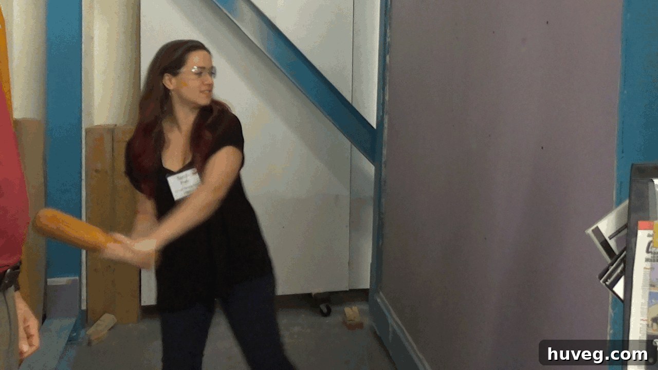 Sarah - Ugly Duckling House - Hitting Purple Drywall