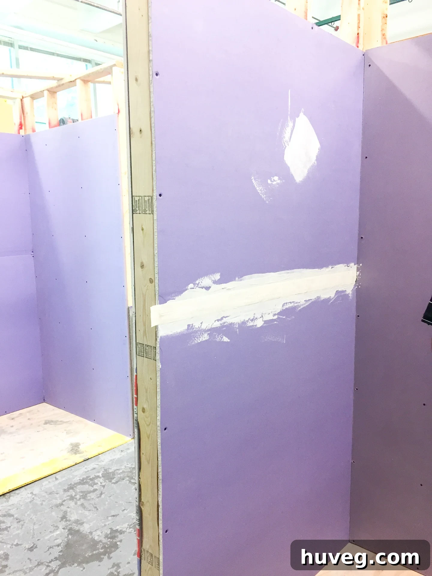 Drywall demonstration