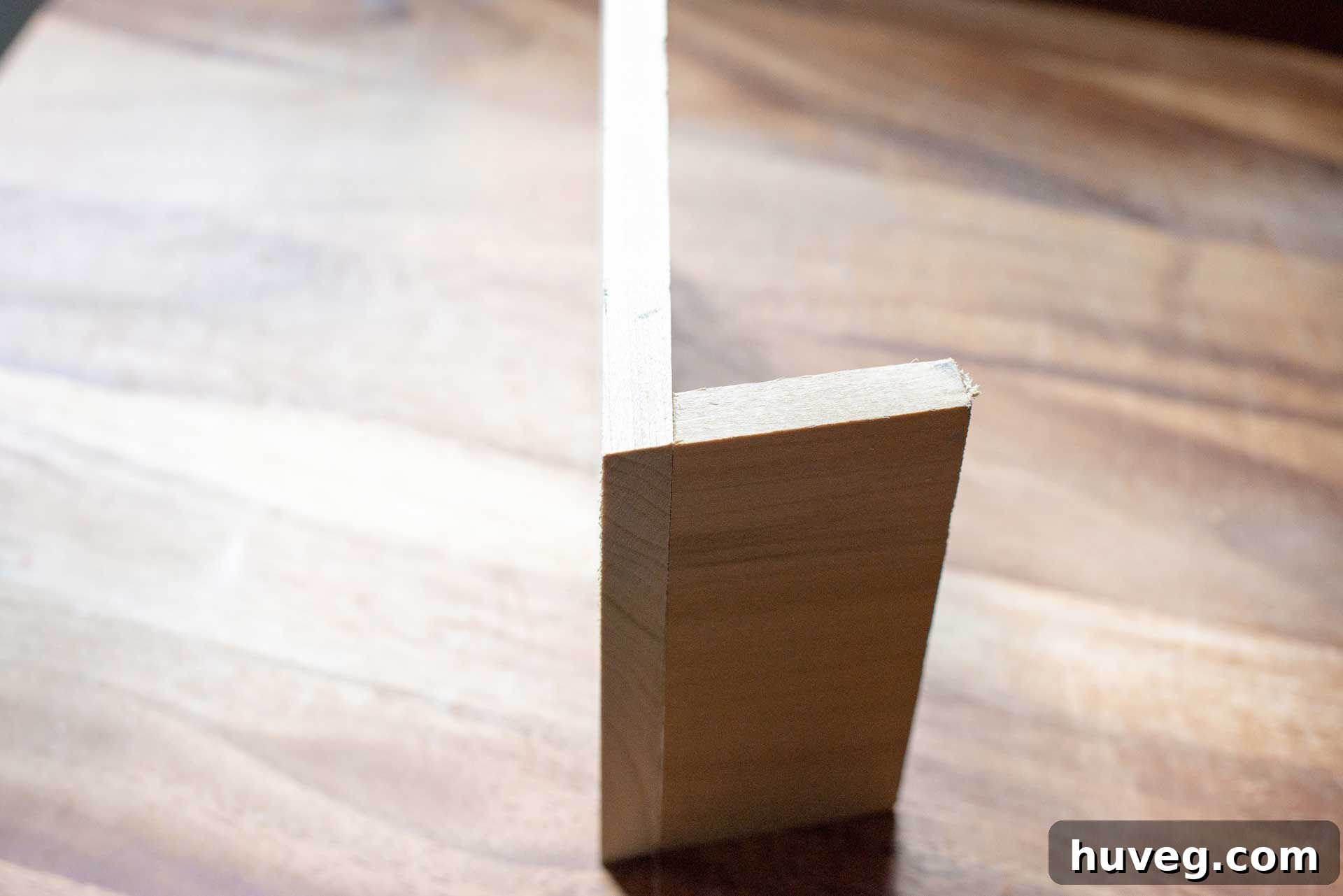 12 degree angle on both pieces gives perfect join