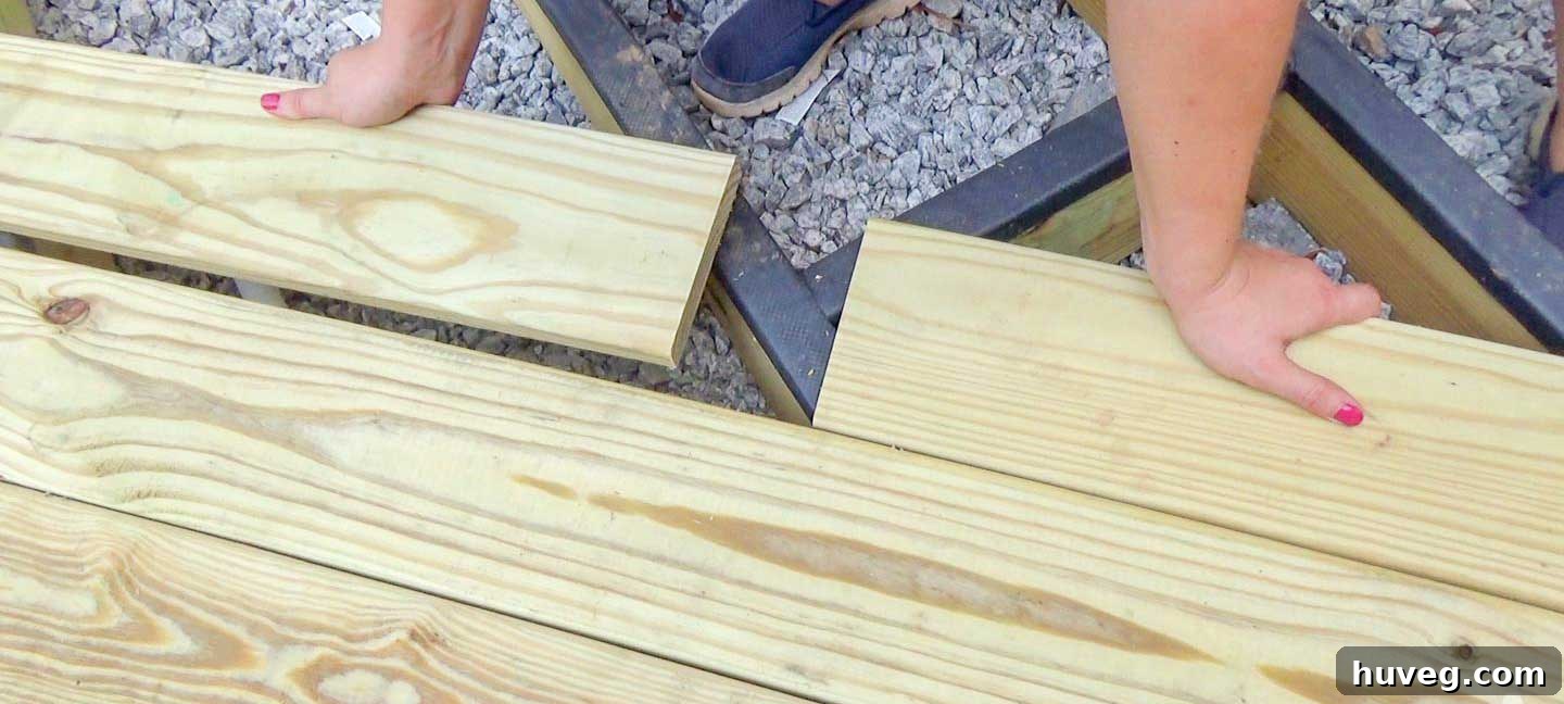 DIY Floating Deck Series
