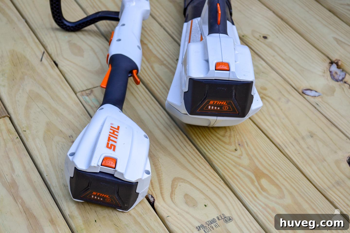 STIHL trimmer and blower