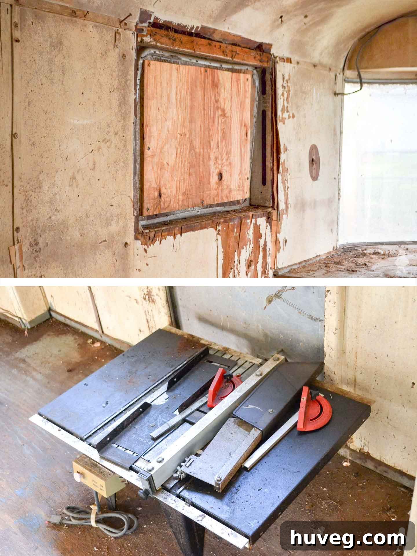 Ruby's-Revival-interior-busted-window-and-old-tools