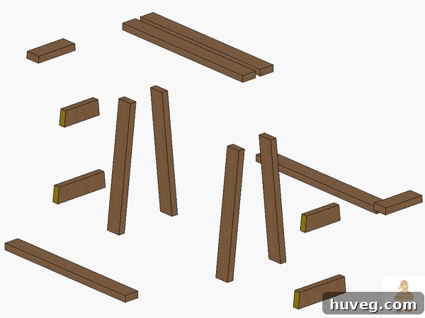 diy firewood rack assembly