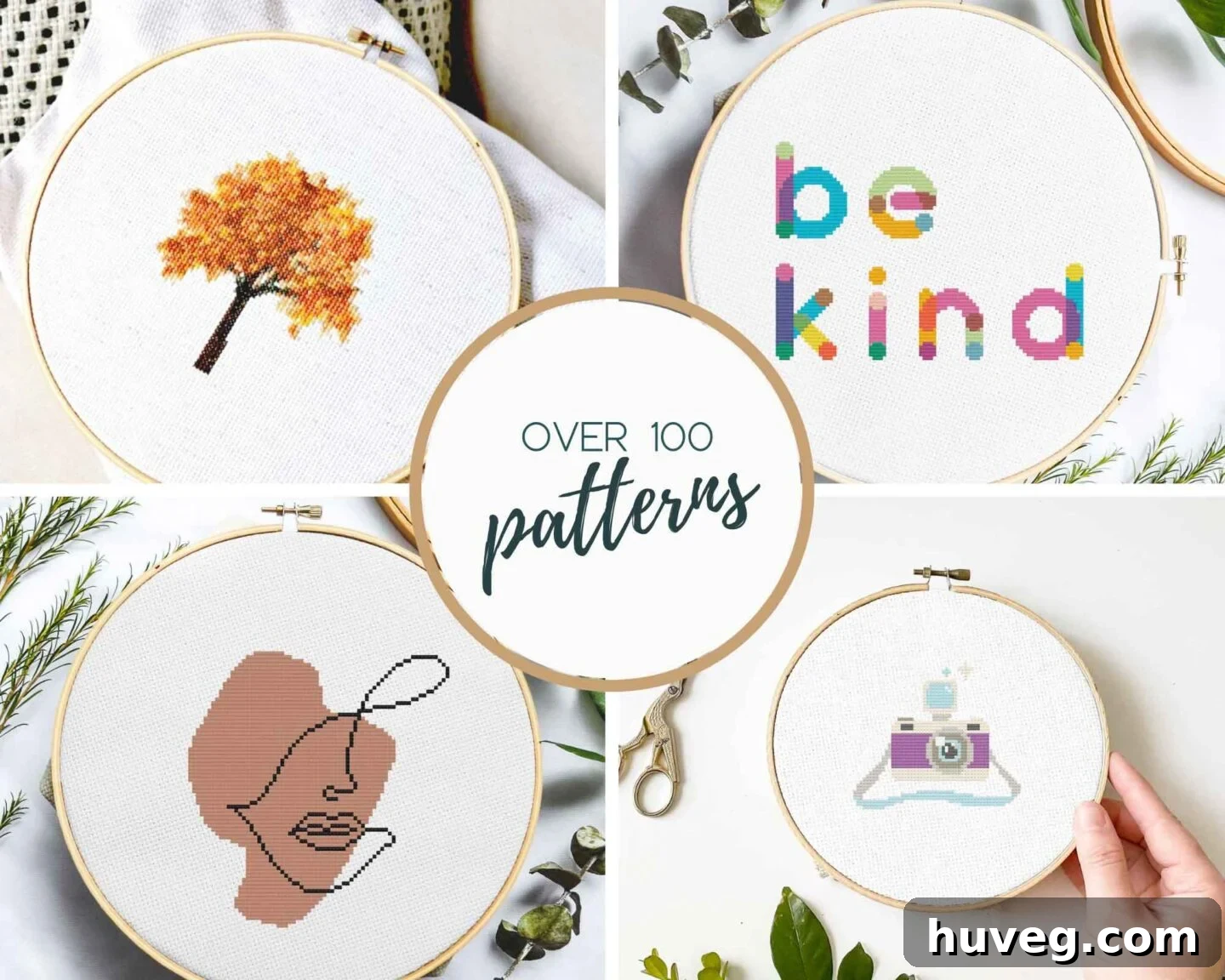 Over 100 patterns