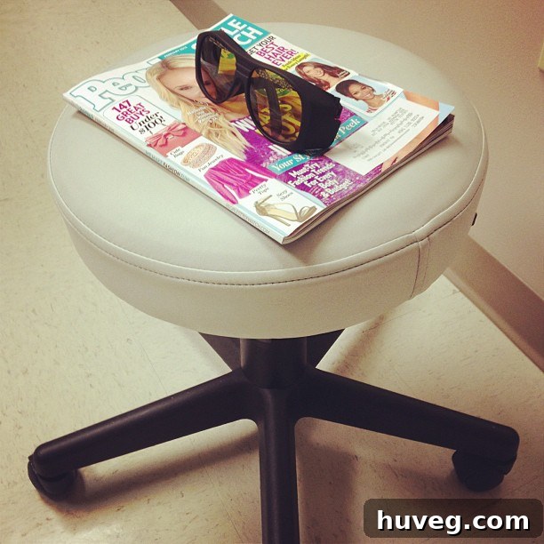 laser hair removal stool