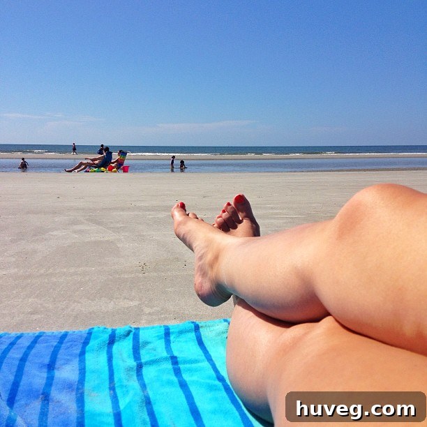 laser hair removal on the beach