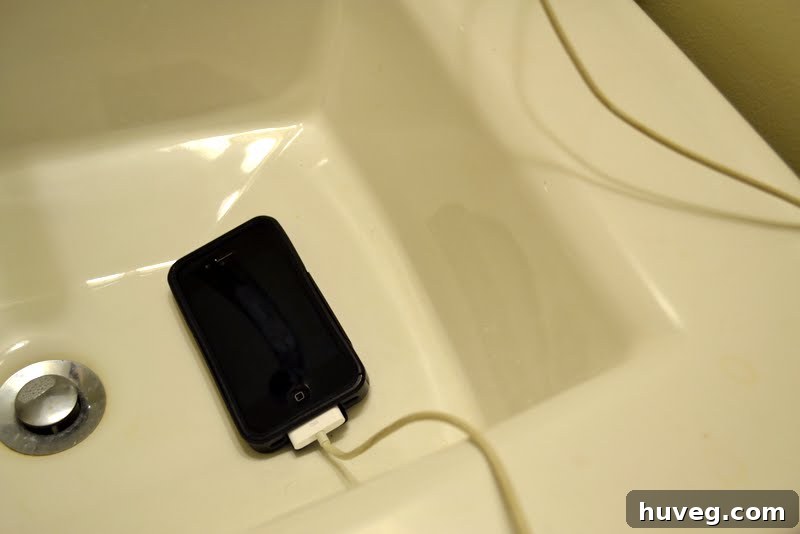 Did you know that ceramic sinks magnify sound like a speaker?