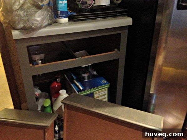 kitchen cabinet second coat