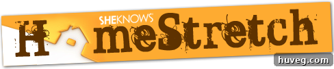 SheKnowsTV Homestretch logo, announcing the new DIY show.