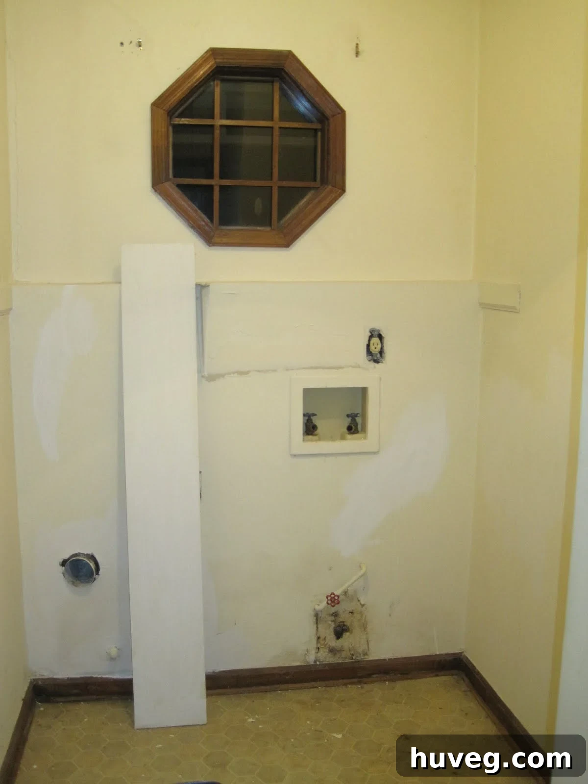 laundry room before