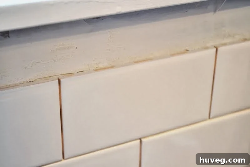 Visualizing self-spacing tile lugs during installation