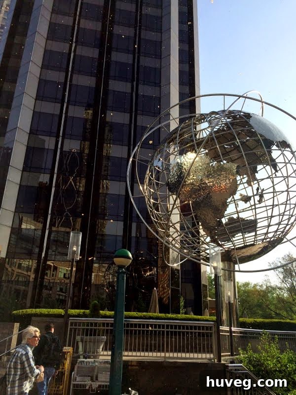 Columbus Circle New York City, magical first impressions