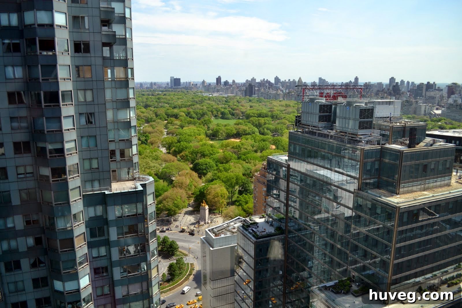New York City view from Hearst Tower