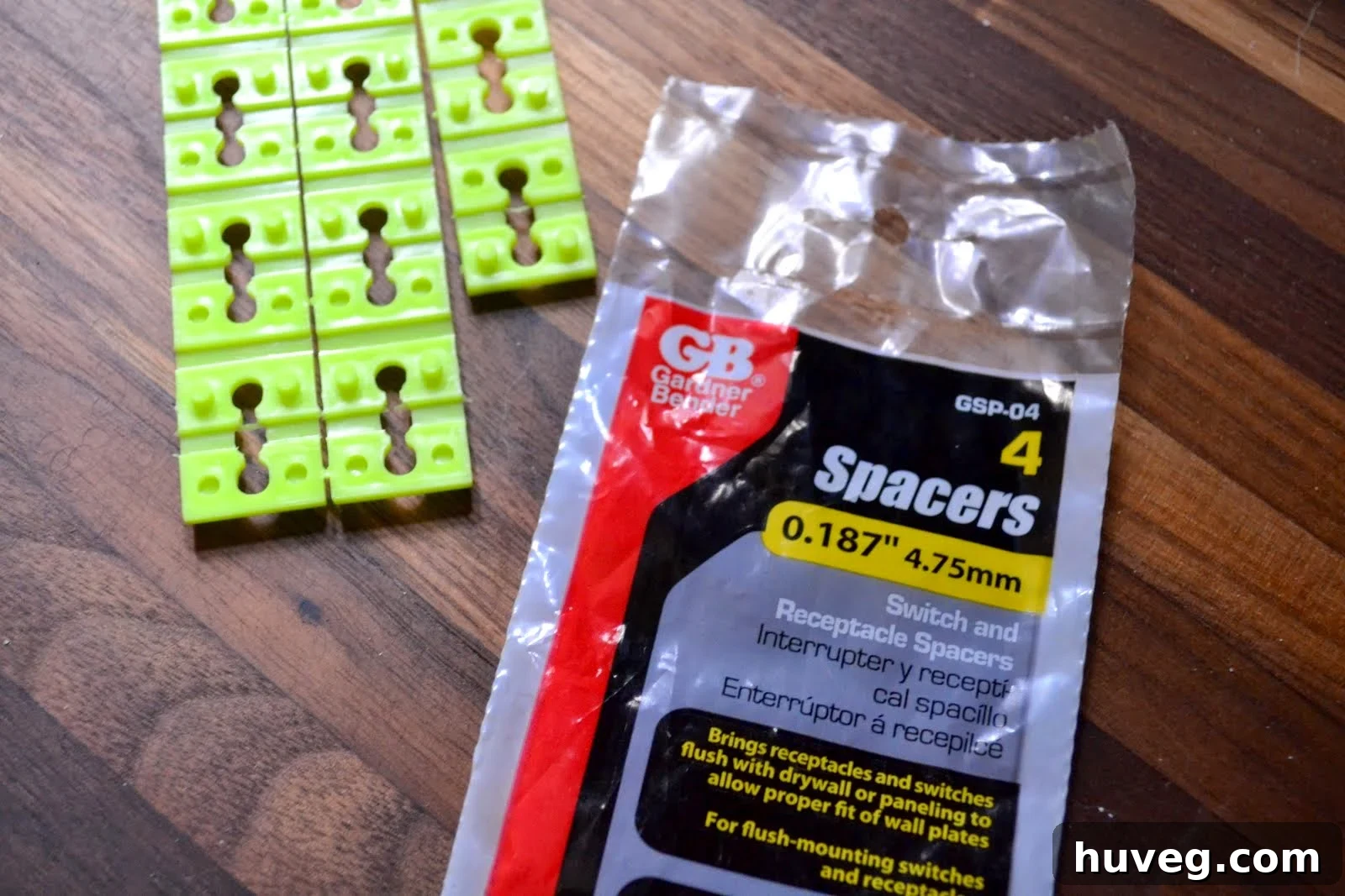 switch and receptacle spacers