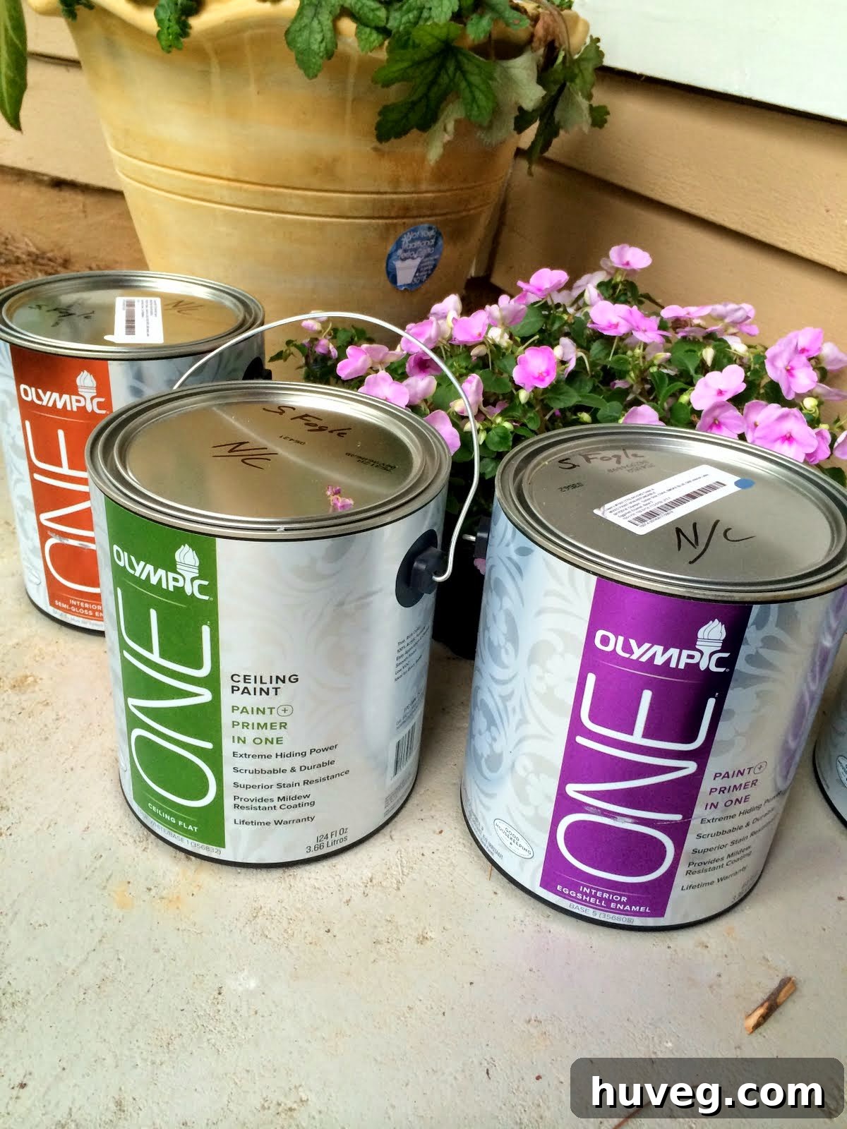 Olympic One paint can