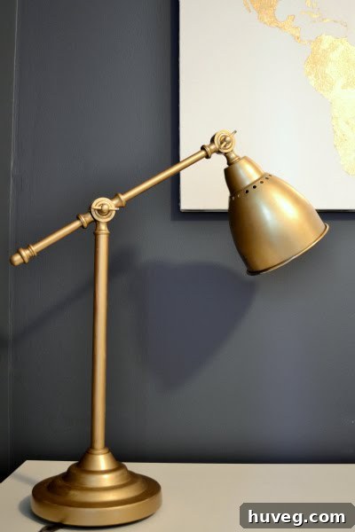 Ikea Barometer work lamp hack