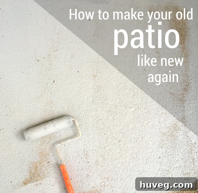 How to make your old patio like new again