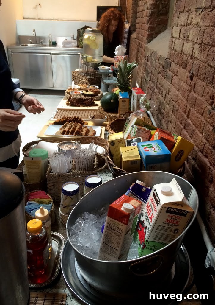 Breakfast spread