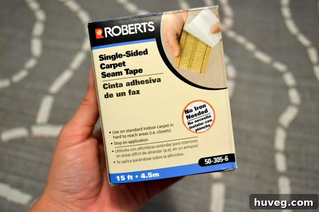 Roberts Single-Sided Carpet Seam Tape