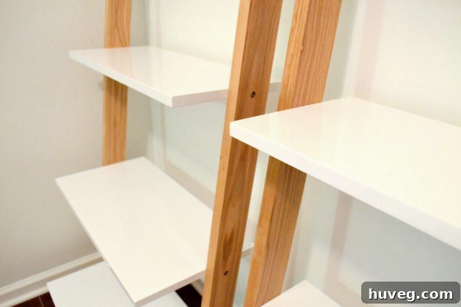 leaning bookcase - udh