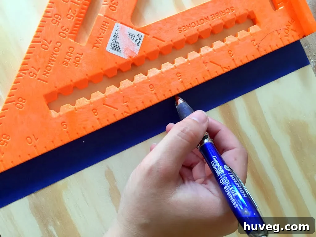 Cutting plywood for thin floating shelves