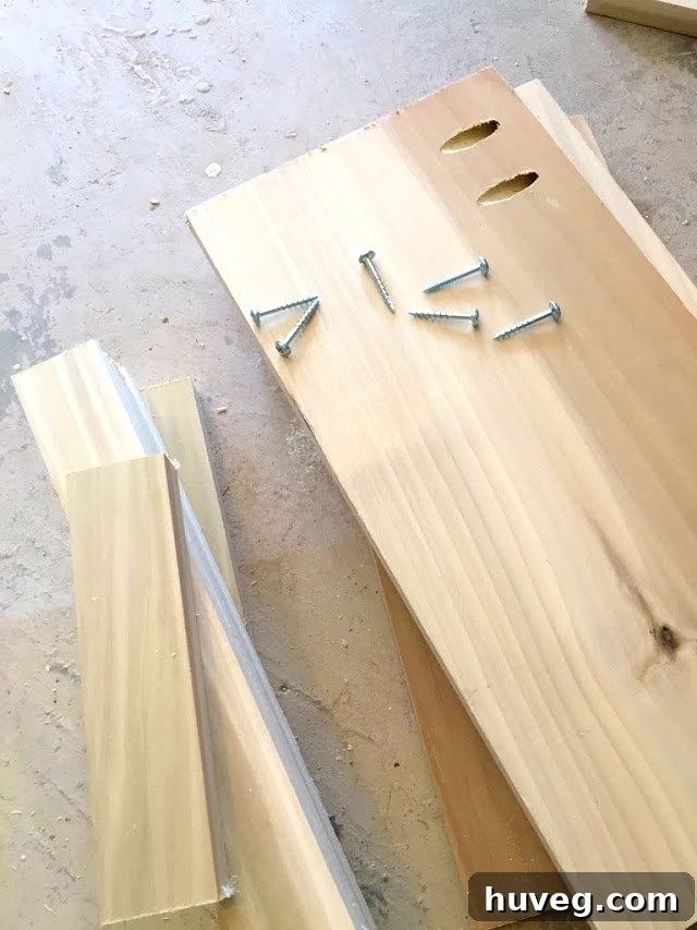 Drilling pocket holes for strong, hidden joints