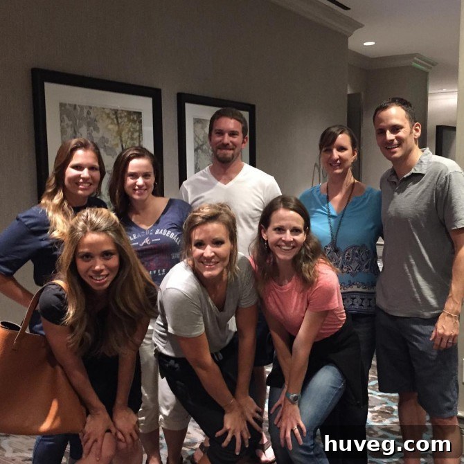 A group of DIY bloggers posing for a photo at Haven Conference