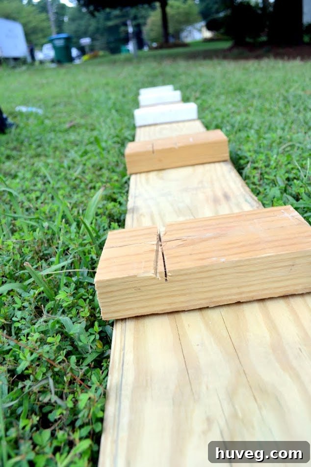 Siding Drying Platform During Exterior Repair