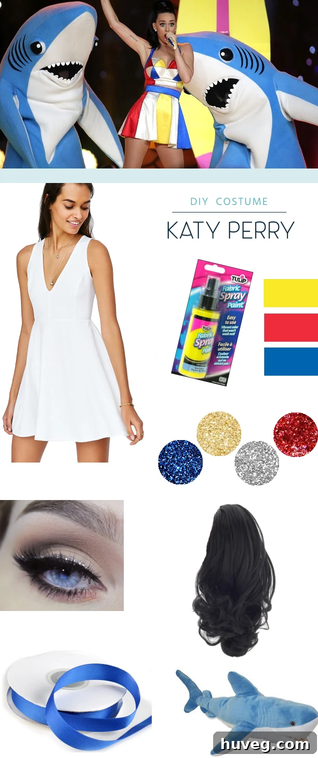Katy Perry Super Bowl Halftime Show Makeup Inspiration