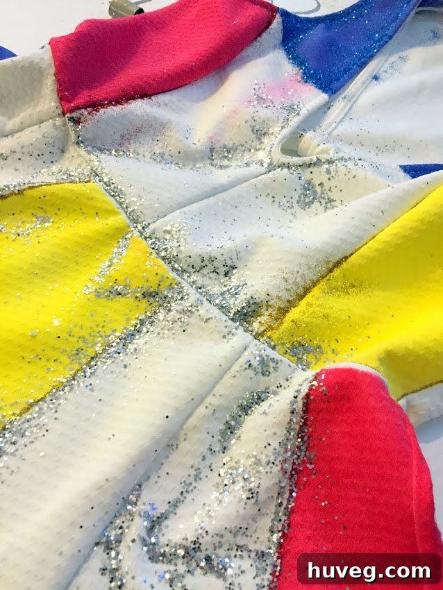 DIY Katy Perry Halftime Show Costume - Close-up Details