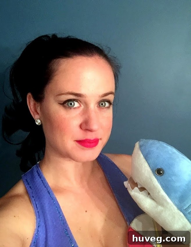 Katy Perry Costume with Left Shark Prop