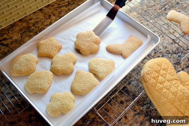 delicious sugar cookie (hard boiled egg cookies) cooling on wire rack to room temperature 