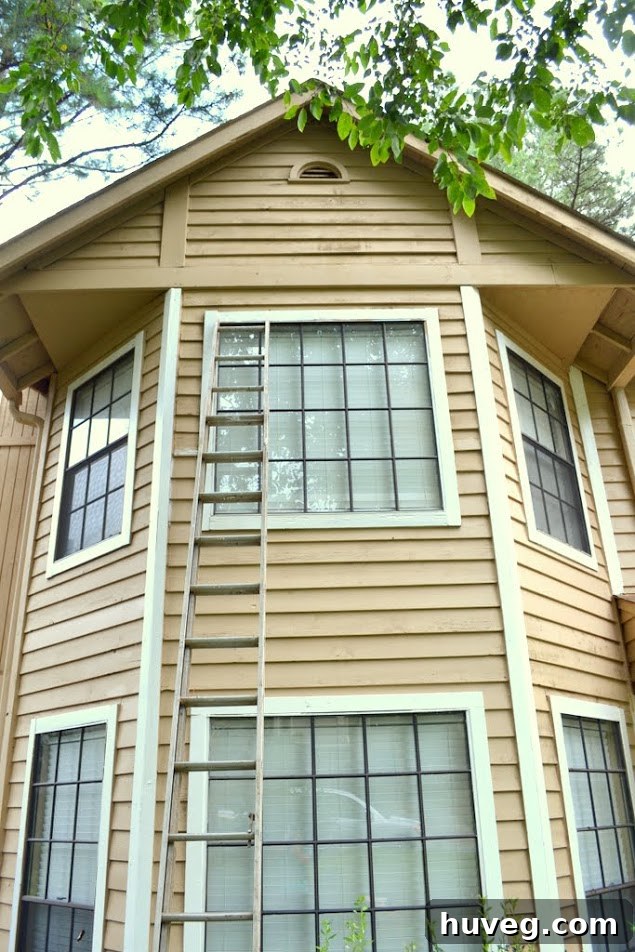 front exterior siding repair