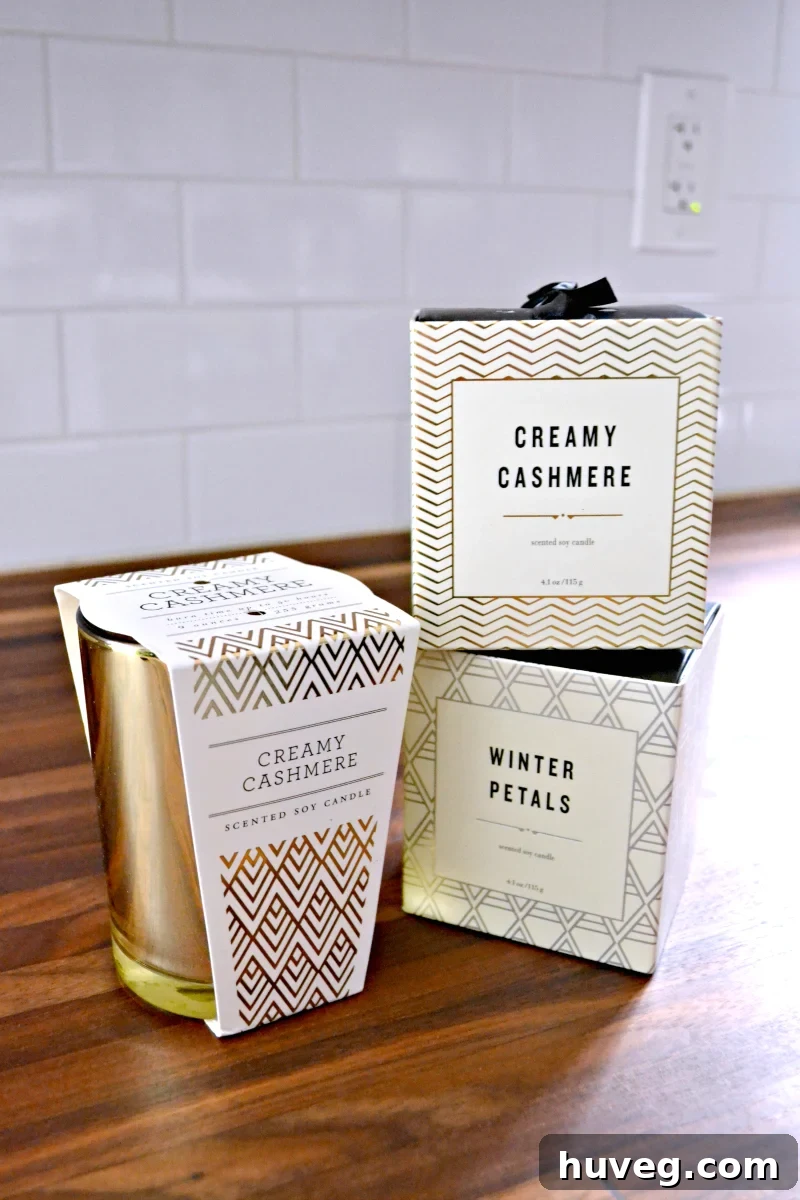Treat yourself to moments of relaxation with lit candles and a cozy atmosphere.