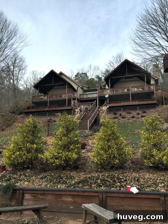Rustic cabin getaway provides a brief escape before home heating woes begin.