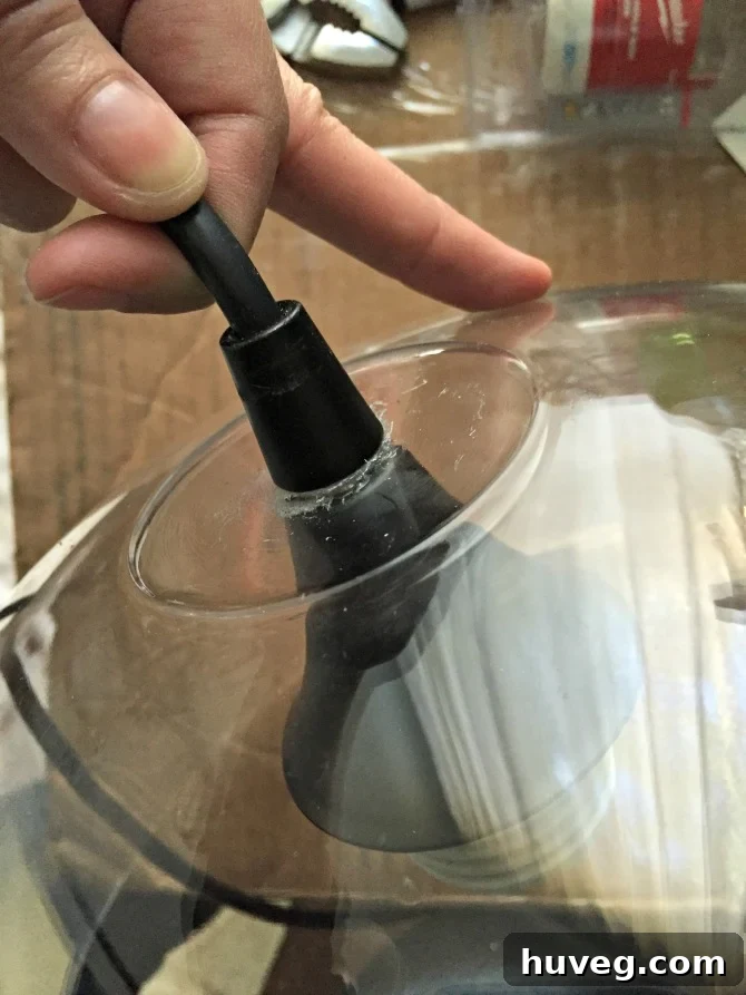secure bowl to wiring