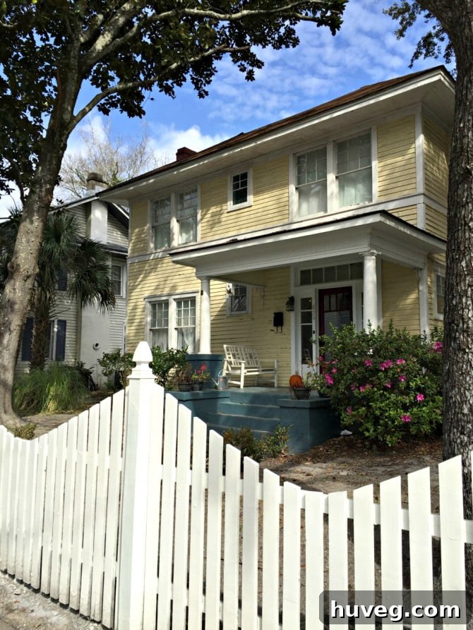 Airbnb exterior fence