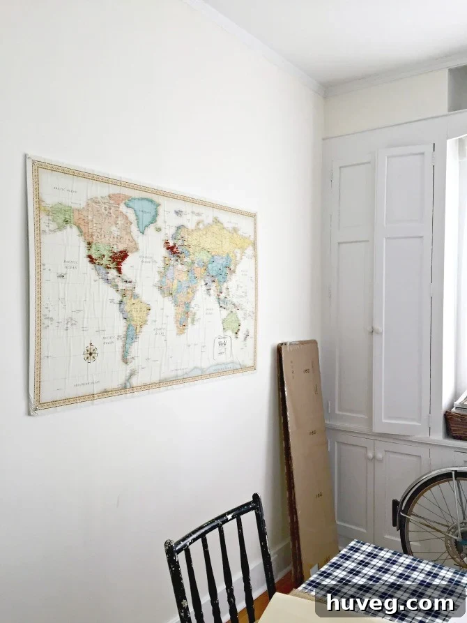 Airbnb dining room map