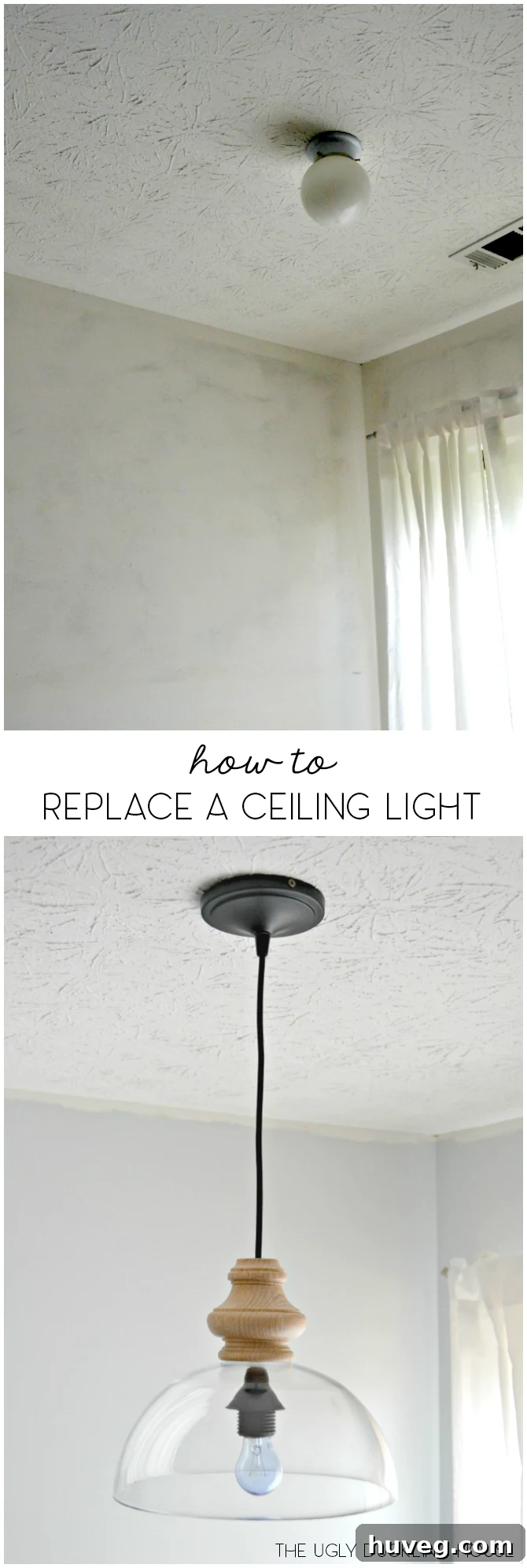 How to Replace a Ceiling Light Fixture DIY Guide
