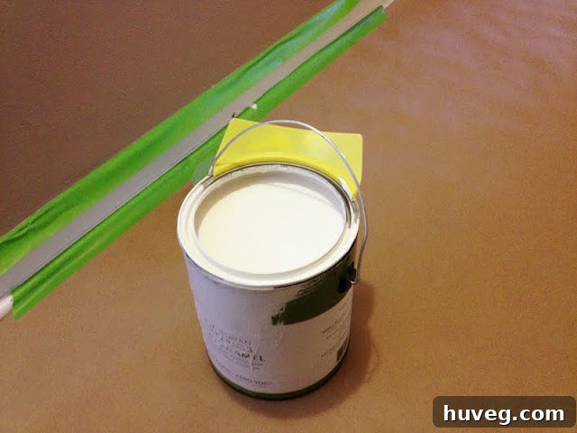 Painting with Benjamin Moore White Dove
